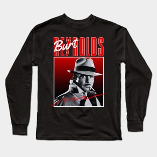 Burt reynolds///original retro Long Sleeve T-Shirt